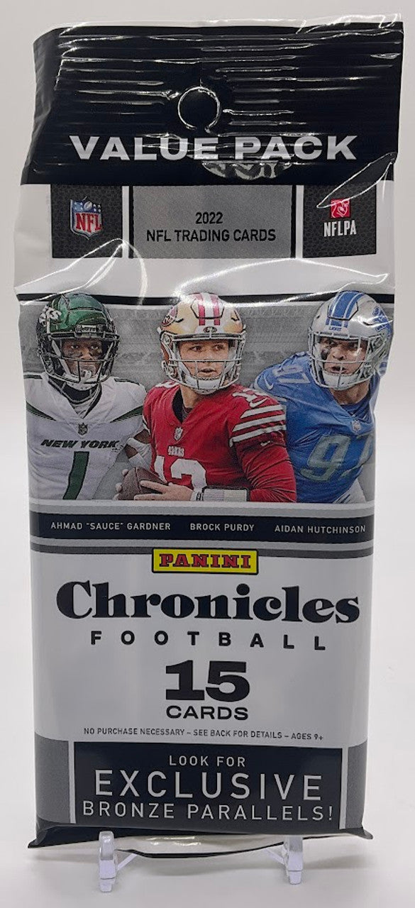 22 PANINI CHRONICLES FOOTBALL FAT PACK