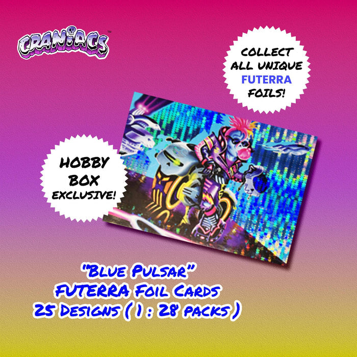 Craniacs Series 2 Trading Cards 24-Pack Hobby Box