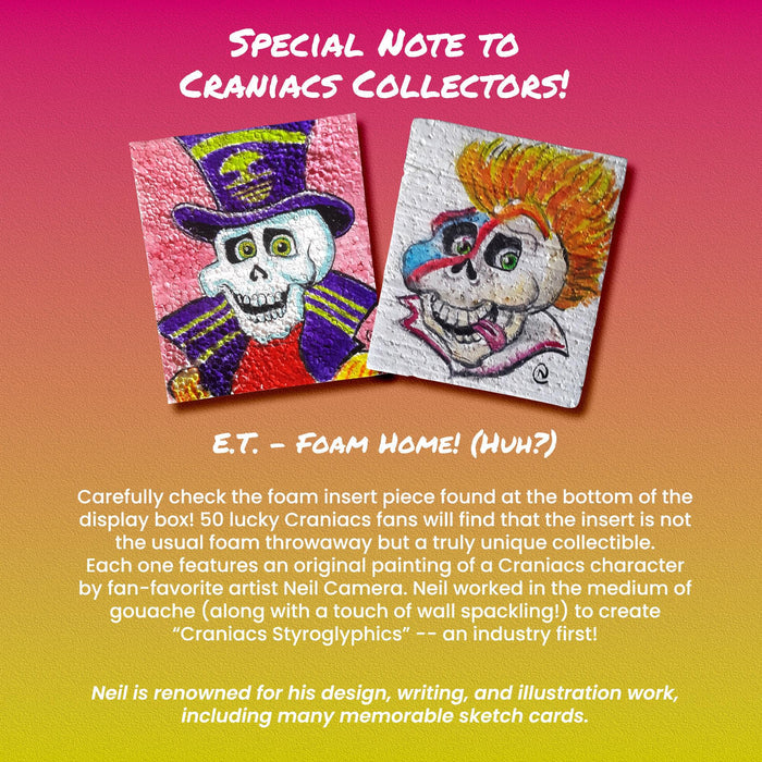 Craniacs Series 2 Trading Cards 7-Pack Blaster Box