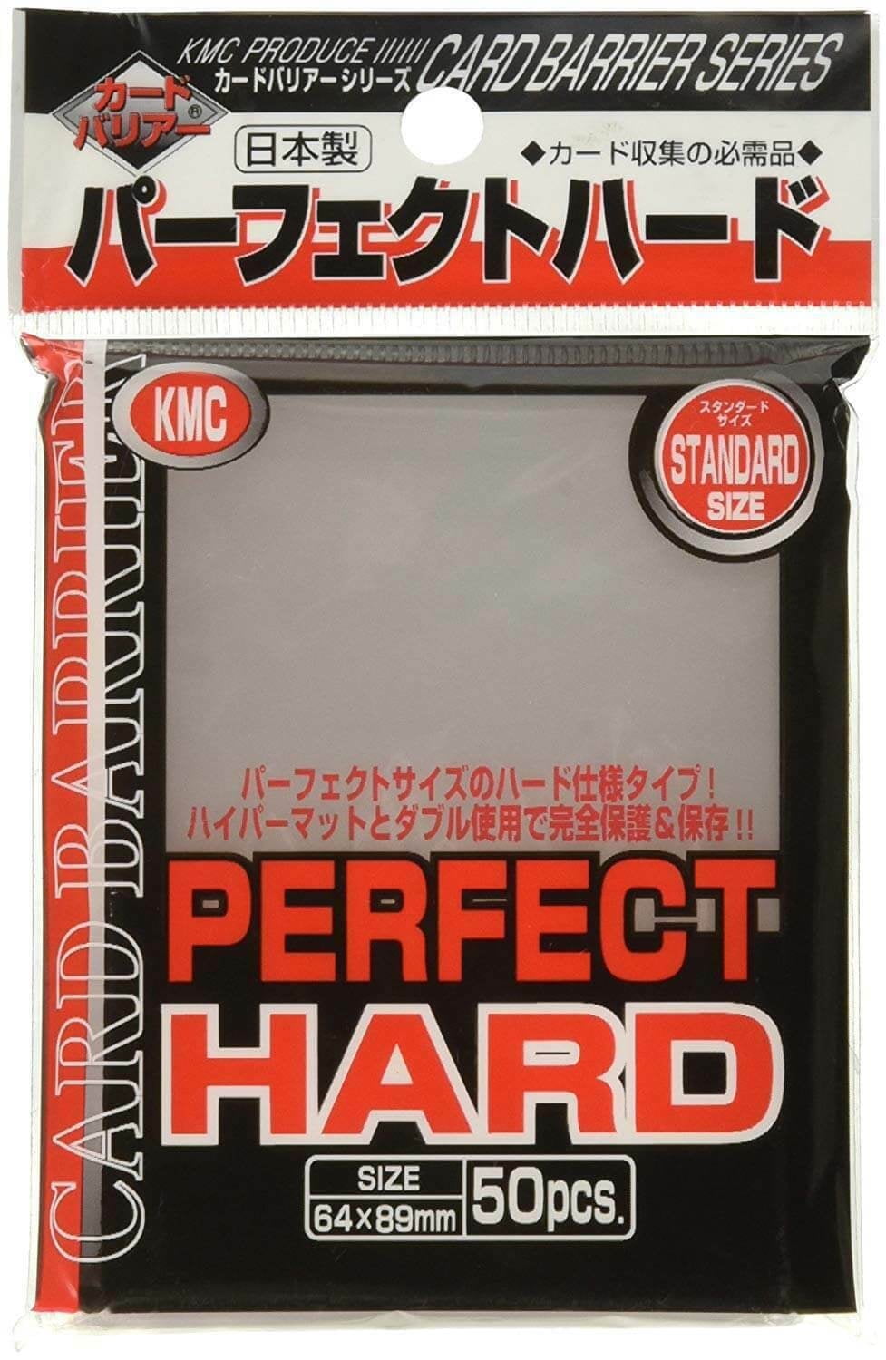 KMC Size Hard Sleeves USA Version Pack of 50