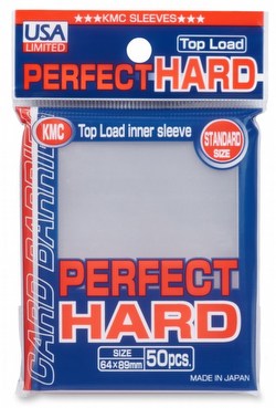 KMC Size Hard Sleeves USA Version Pack of 50