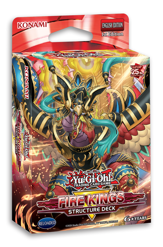 YU-GI-OH CCG: STRUCTURE DECK: REVAMPED FIRE KINGS