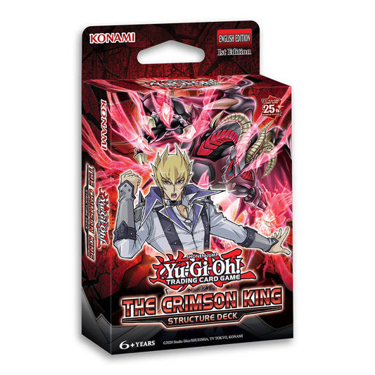 YU-GI-OH CCG: STRUCTURE DECK: THE CRIMSON KING            PREORDER - RELEASE:  09-22-2023