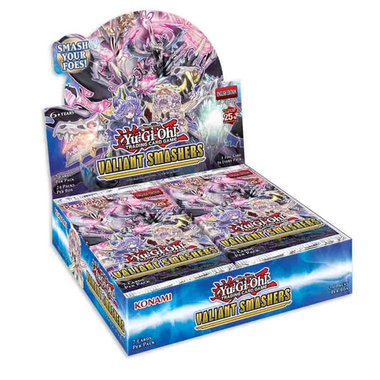 YU-GI-OH CCG: BOOSTER BOX CASE: VALIANT SMASHERS (12 BOXES)