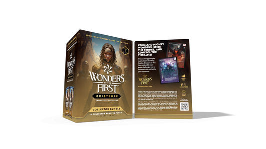 Wonders of the First Existence Set 1st Edition Collector Bundle Box - 6 Packs, 12 Cards Per Pack