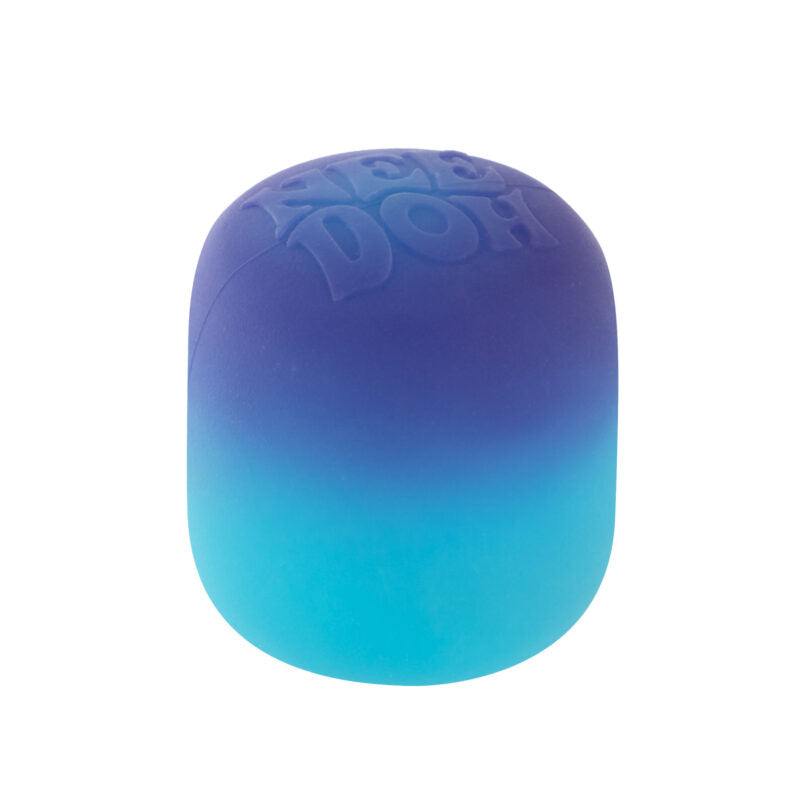 Schylling NeeDoh Mello Mallo - Sensory Toy with a Satisfying Dough Filling - Changes Color in the Sun - Blue