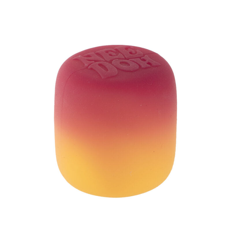 Schylling NeeDoh Mello Mallo - Sensory Toy with a Satisfying Dough Filling - Changes Color in the Sun - Orange