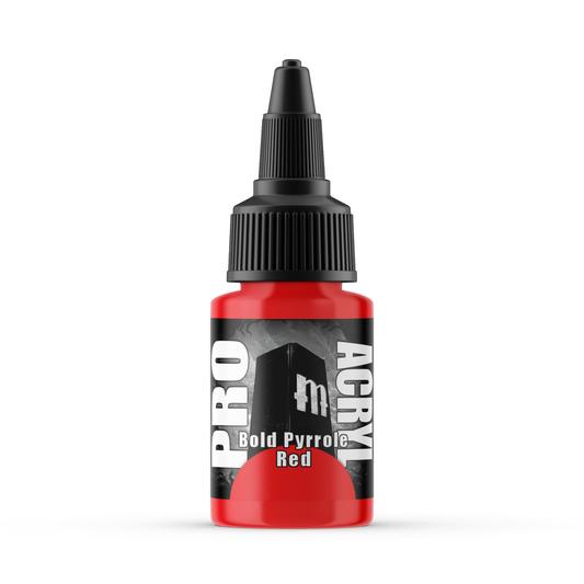 Monument Hobbies - Pro Acryl Standard Paint - Bold Pyrrole Red