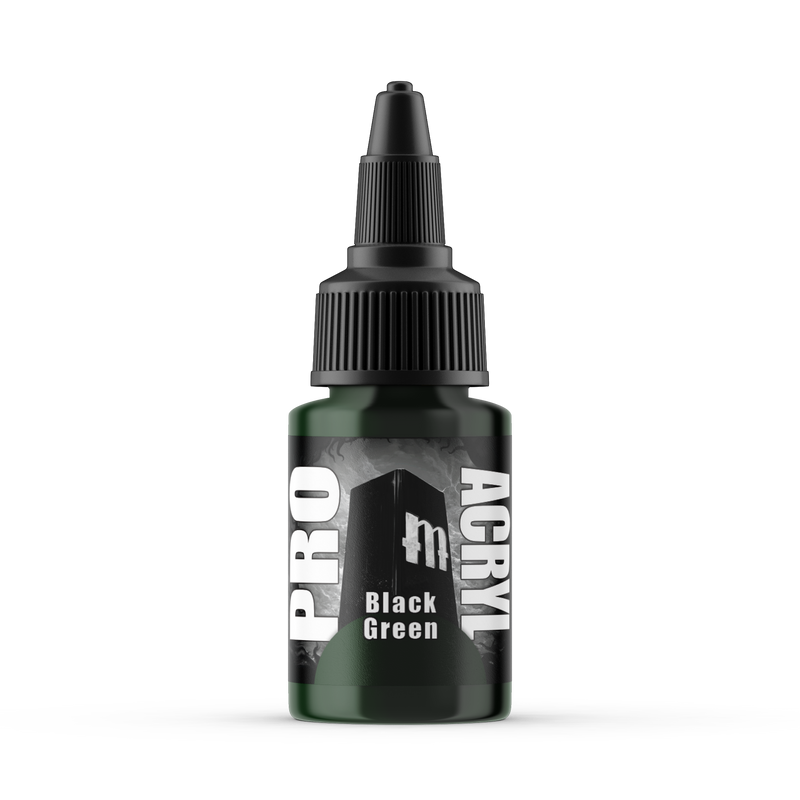 Monument Hobbies - Pro Acryl Standard Paint - Black Green