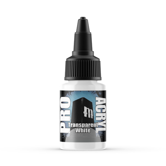 Monument Hobbies - Pro Acryl Standard Paint - Transparent White