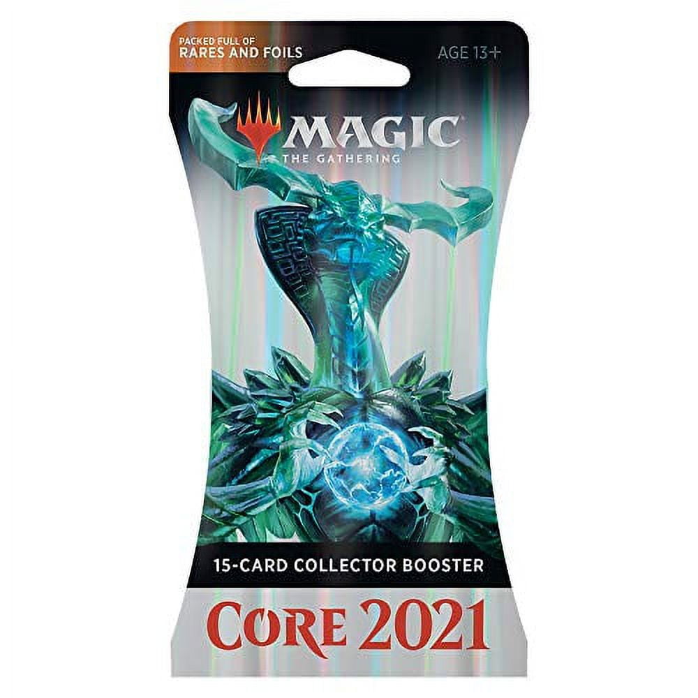 Magic: The Gathering Core Set 2021 (M21) Collector Booster Pack - 15 Cards