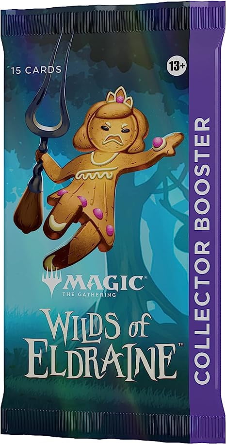 Magic The Gathering Wilds of Eldraine Collector Booster Pack (15 Magic Cards)