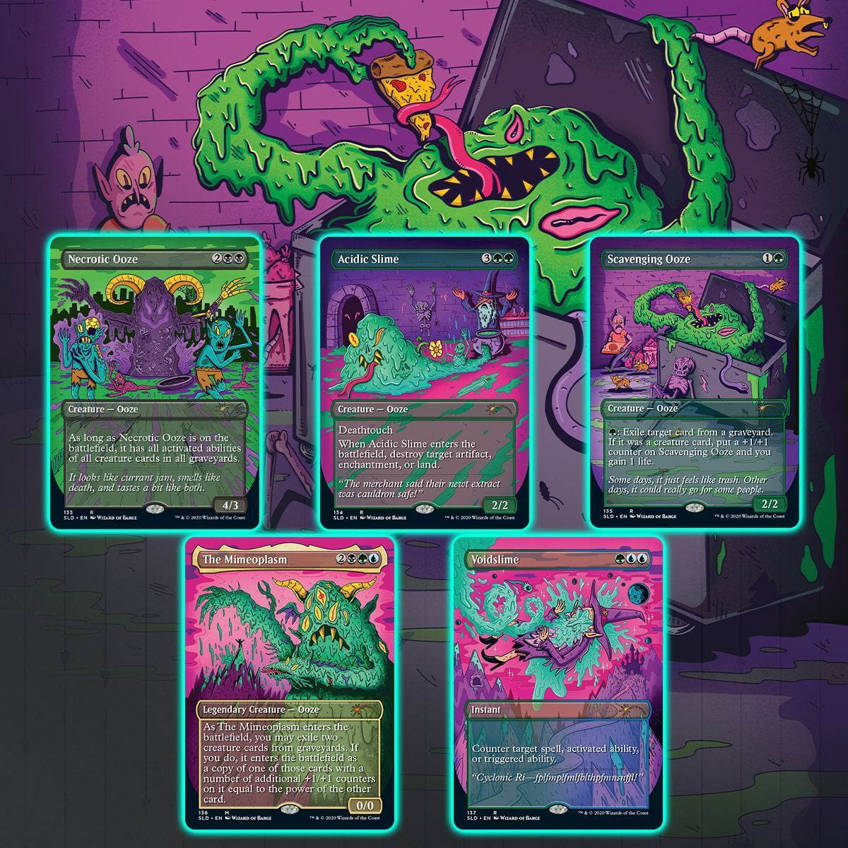 Magic: The Gathering Secret Lair - Non-Foil Edition - Prime Slime