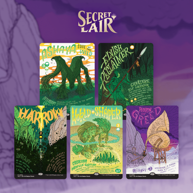Magic the Gathering Secret Lair Garden Buds (Non-Foil)
