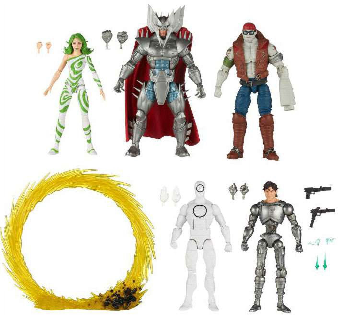 Marvel Hasbro Legends Series: X-Men Villains, 60th Anniversary Action Figure Set, 6 inch Action Figures,Multicolor