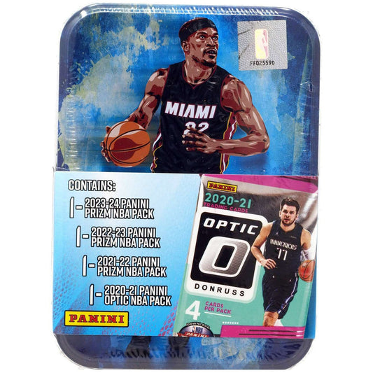 Panini NBA Panini Prizm Jimmy Butler Trading Card COLLECTOR Tin (4 Packs)