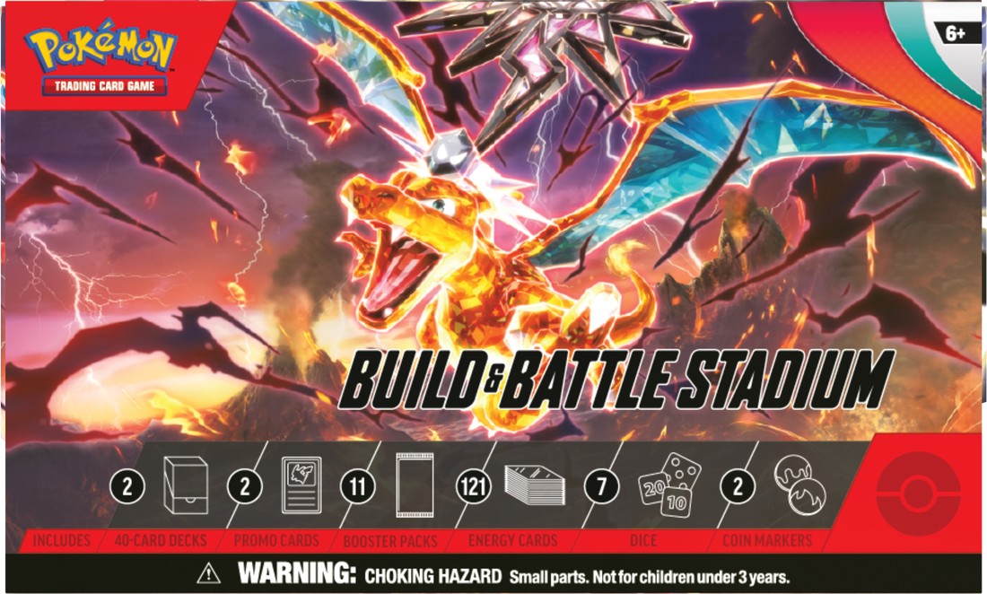 Pokemon Scarlet & Violet 3 Obsidian Flames Build & Battle Stadium