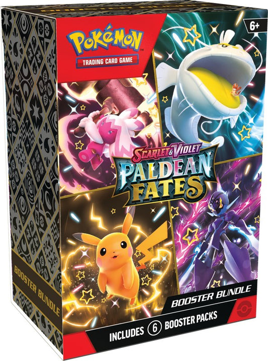 Pokemon TCG: Scarlet and Violet: Paldean Fates: Booster Bundle - 6 Packs