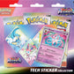 Pokemon TCG Scarlet and Violet 8.5 Prismatic Evolutions Tech Sticker Collection (Random Promo) - Presale Ships 1/17/2025