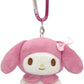 Sanrio Carabiner Mascot Keychain Plush My Melody 181985-23