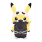 Villain Costume Pikachu Plush Toy Team Skull 28CM