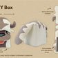 Gatherers' Tavern Magic: The Gathering Avatar: The Last Airbender Appa ARTY Deck Box – Holds 100+ Double-Sleeved Cards, Plush Card Storage with Adjustable Strap