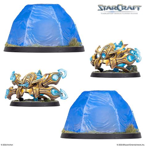 Archon Studio StarCraft: Tabletop Miniatures Game – Protoss Sentry Expansion Set, 4 Miniatures, English