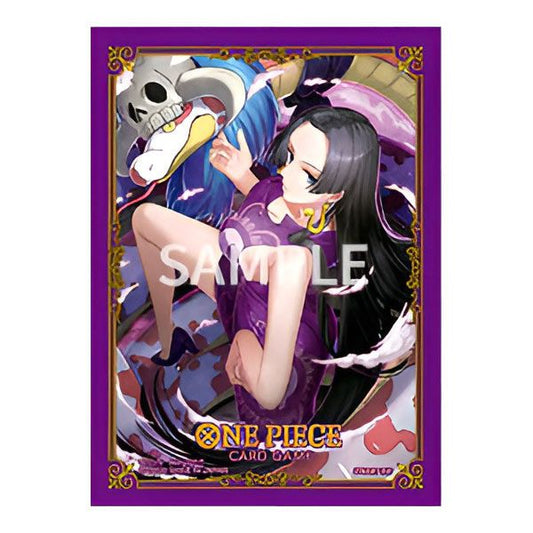 One Piece Card Game Protective Sleeves - Official Sleeve Set 11 - Boa Hancock - 70ct Sleeves