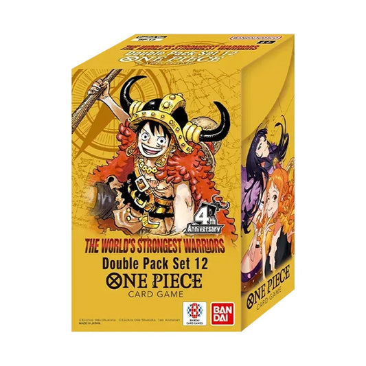 One Piece TCG: The World's Strongest Warriors - Double Pack Set Vol. 12 DP-12 (2 OP-17 Packs)