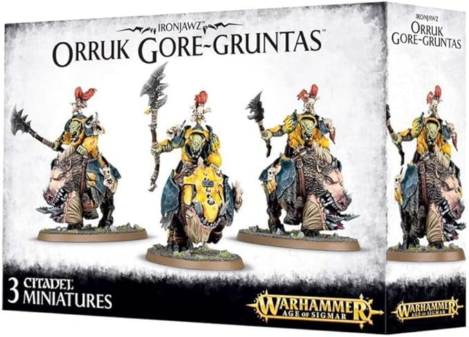 Games Workshop - Warhammer Age of Sigmar - Orruk Warclans - Ironjawz Gore-Gruntas