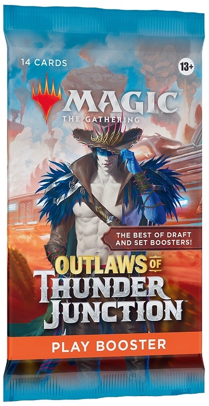 MAGIC THE GATHERING: OUTLAWS OF THUNDER JUNCTION PLAY BOOSTER PACK (3 PACKS)