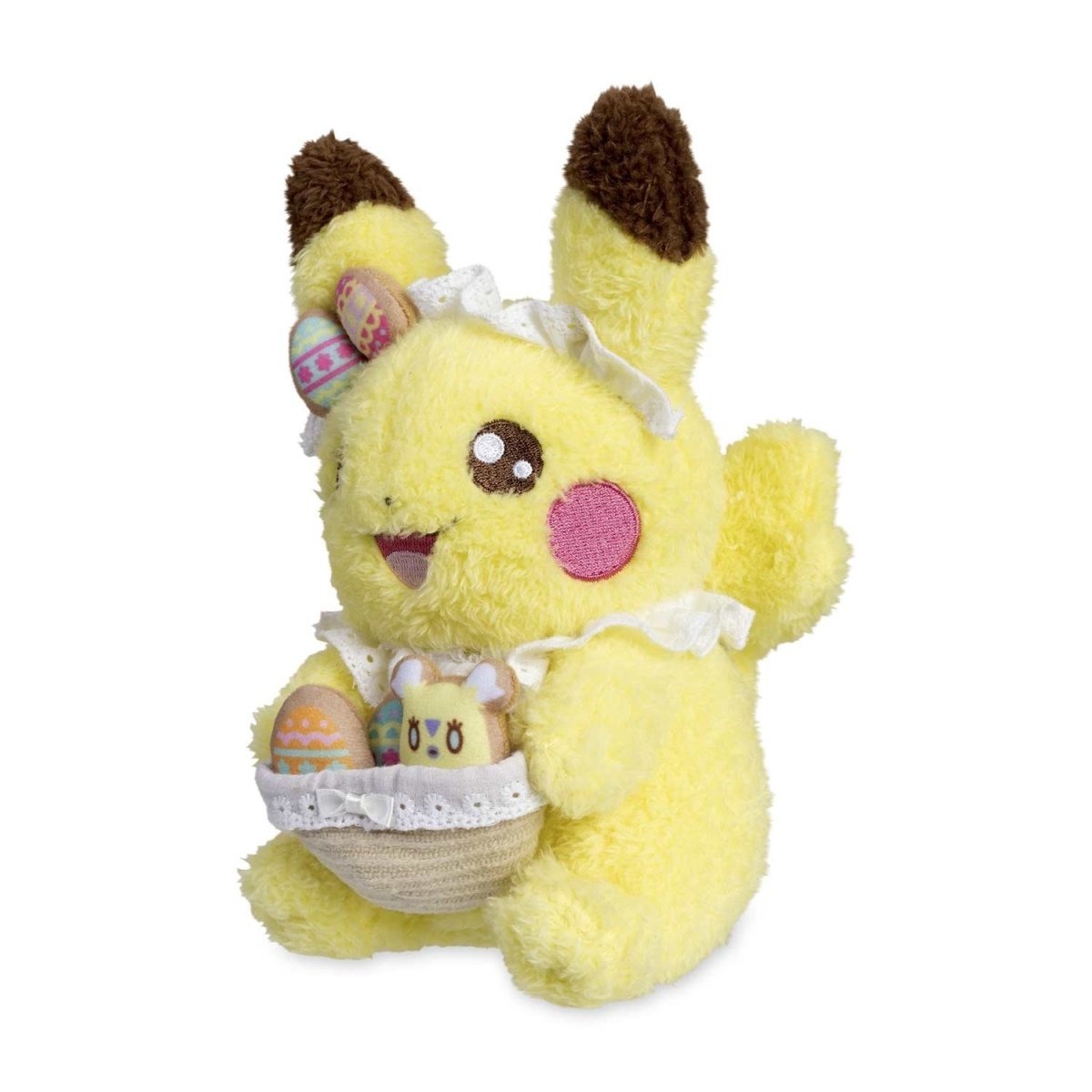 Pokemon Center Pikachu Happy Spring Plush (2024) - 7 ¾ In.