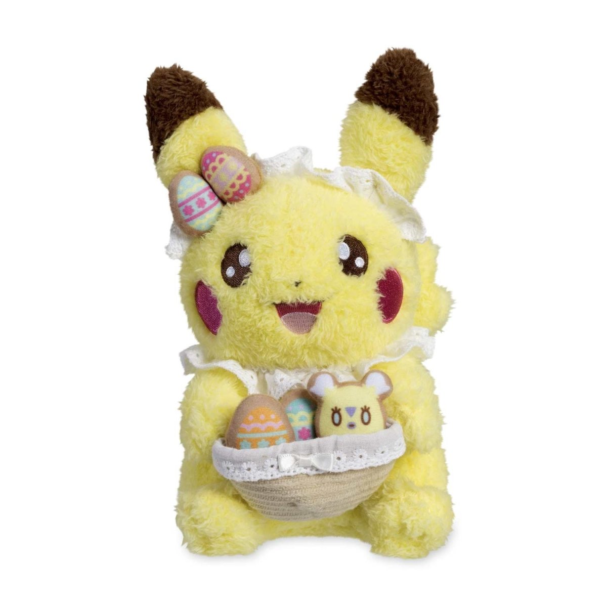 Pokemon Center Pikachu Happy Spring Plush (2024) - 7 ¾ In.