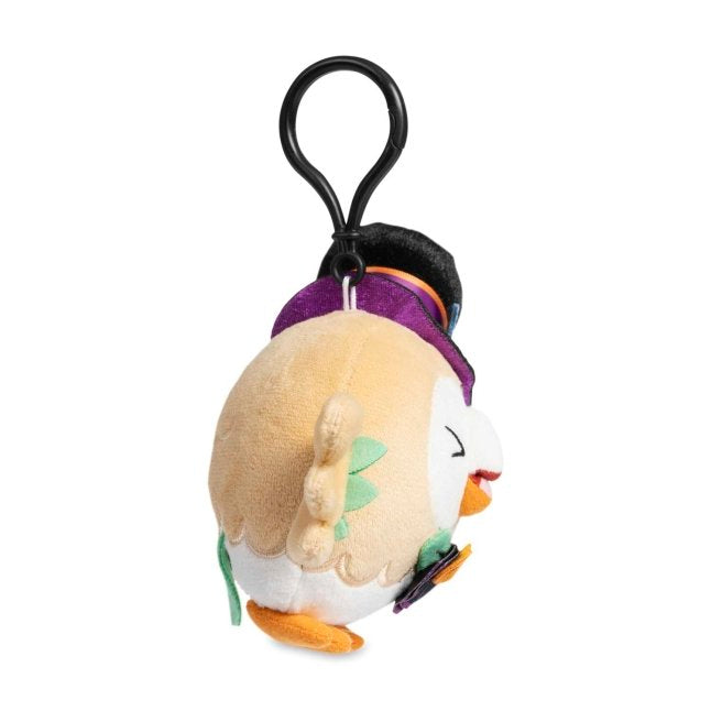 Pokemon Center Rowlet Pokemon Halloween Poké Plush Key Chain