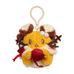 Pokemon Center Dedenne Pokemon Holiday Plush Key Chain