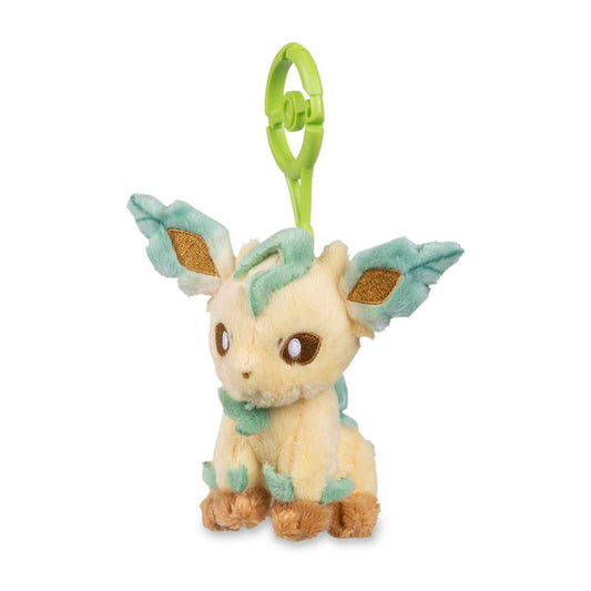 Pokemon Center Leafeon Adventure Partners Plush Key Chain
