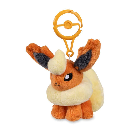 Pokemon Center Flareon Adventure Partners Plush Key Chain