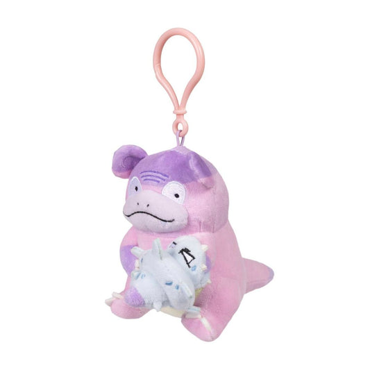 Pokemon Center Galarian Slowbro Go with the Slow Plush Key Chain