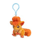 Pokemon Center Vulpix & Alolan Vulpix Parallel Pairs Two-Plush Key Chain