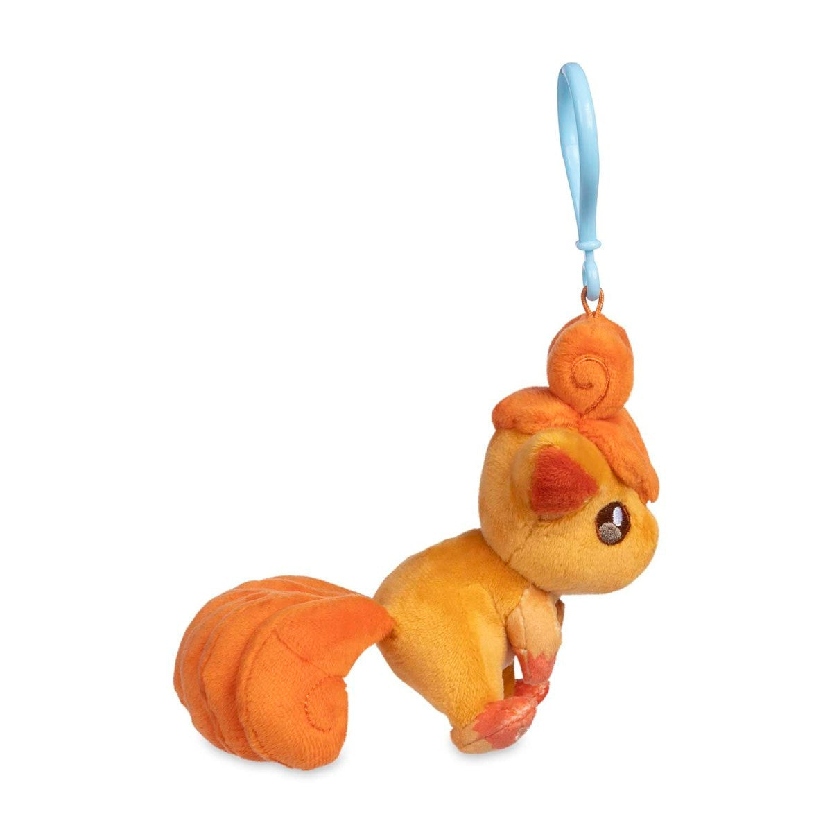 Pokemon Center Vulpix & Alolan Vulpix Parallel Pairs Two-Plush Key Chain