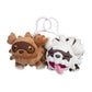 Pokemon Center Zigzagoon & Galarian Zigzagoon Parallel Pairs Two-Plush Key Chain