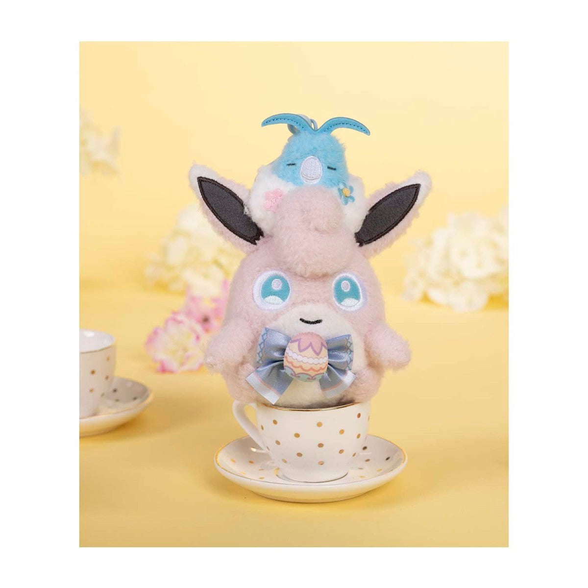 Pokemon Center Wigglytuff Fancy Spring Plush Key Chain