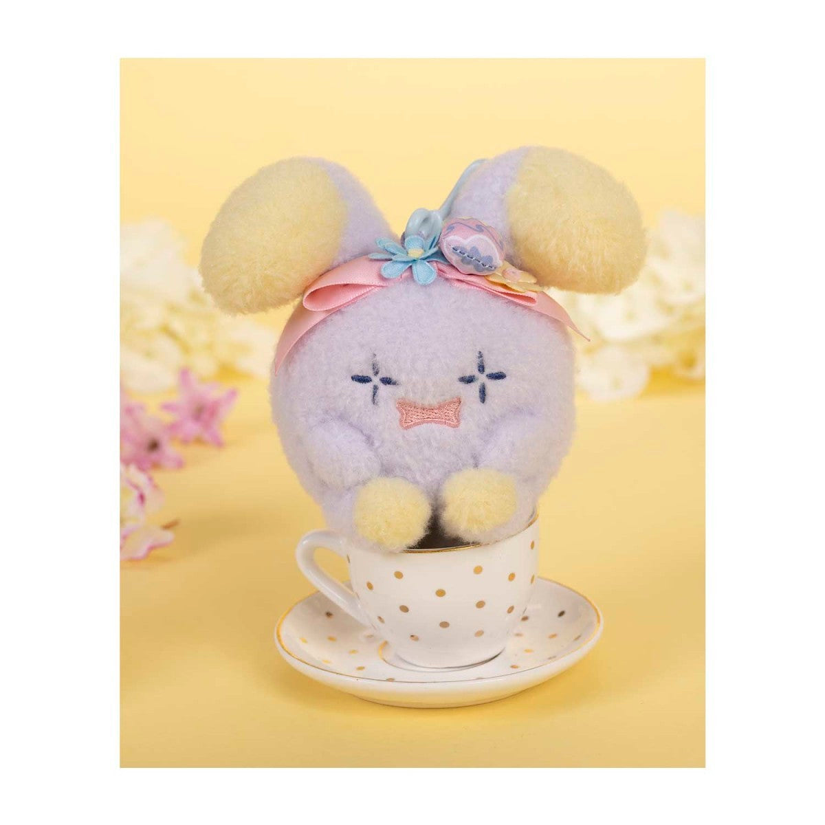 Pokemon Center Whismur Fancy Spring Plush Key Chain
