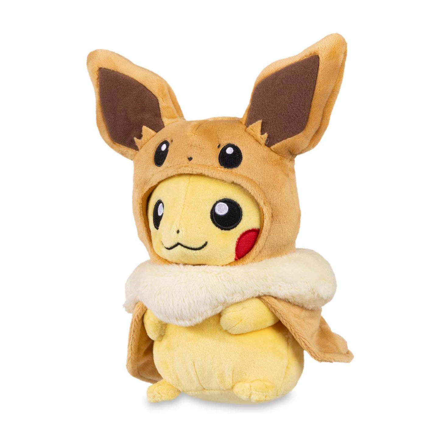 Pokemon Center Eevee Cape Pikachu Poké Plush - 9 In.