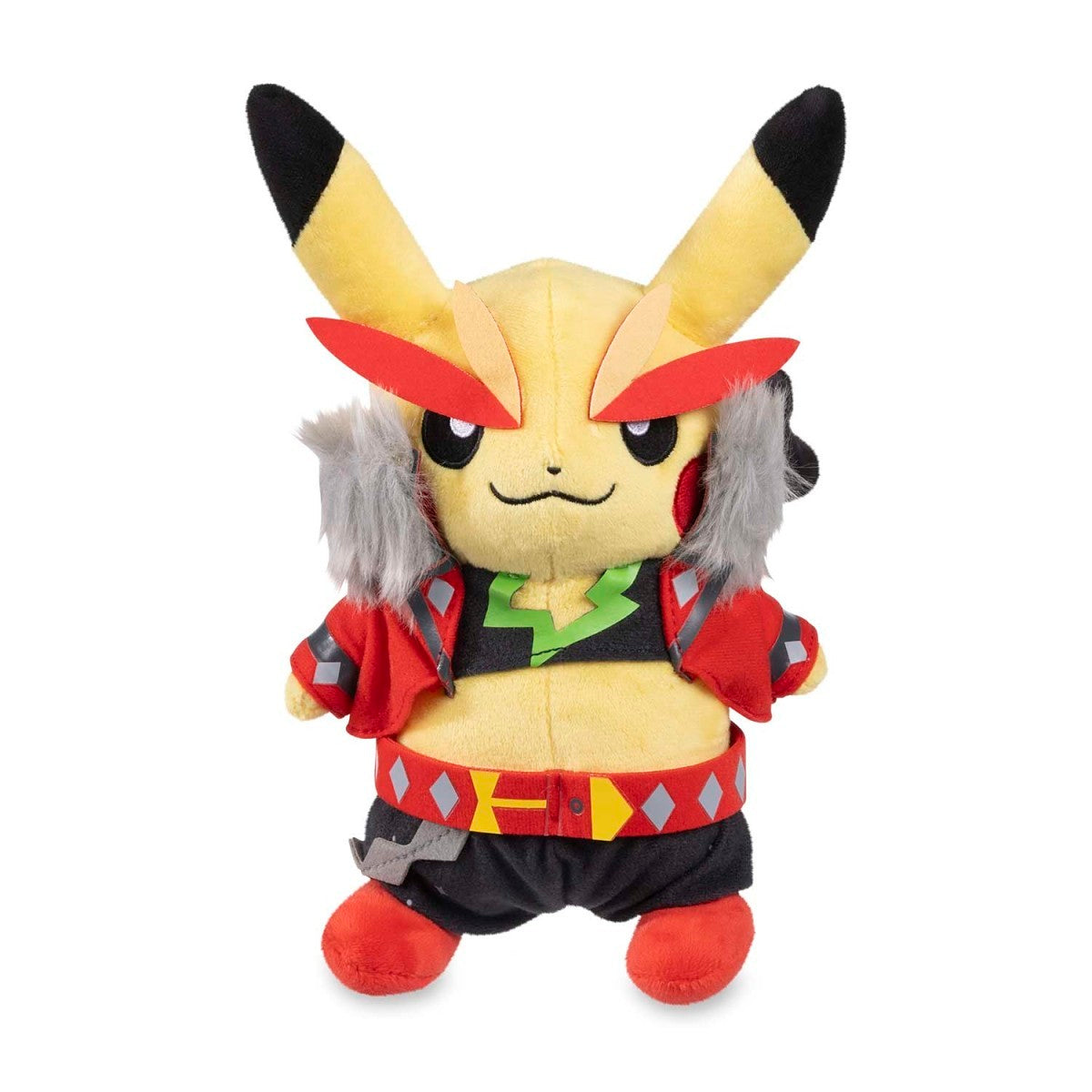 Pokemon Center Cosplay Pikachu: Pikachu Rock Star Poké Plush - 9 ¼ In.