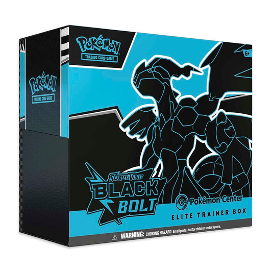 Pokemon TCG Scarlet & Violet 10.5 Black Bolt Pokemon Center Elite Trainer Box - 11 Packs, Promo Cards