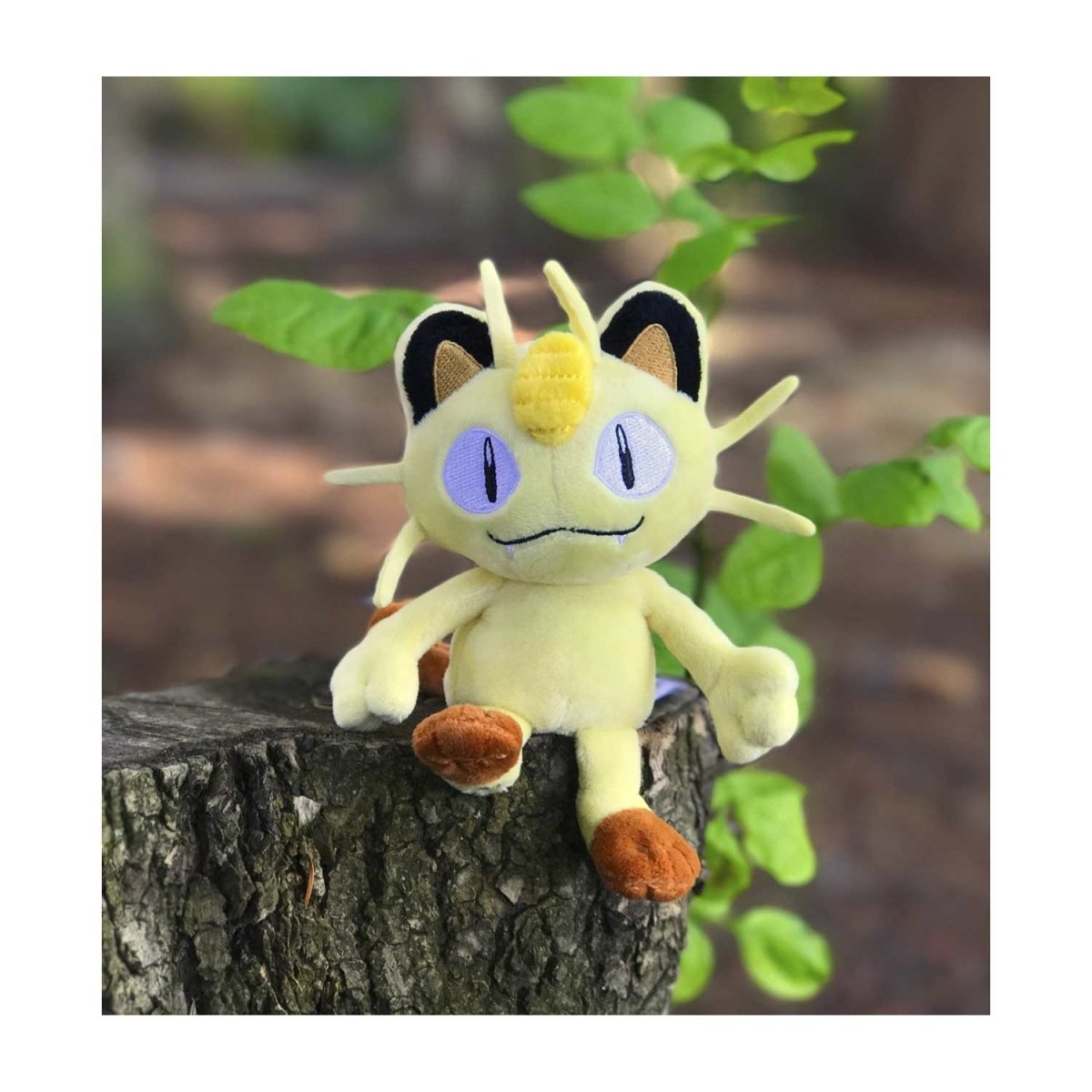 Pokemon Center: Sitting Cuties: Meowth Plush # 52 -  Generation 1 - 6 In