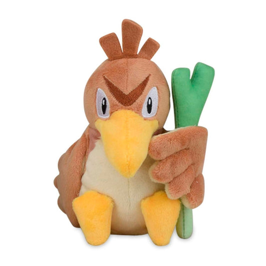 Pokemon Center: Sitting Cuties: Farfetch'd Plush # 83 -  Generation 1 - 6 In