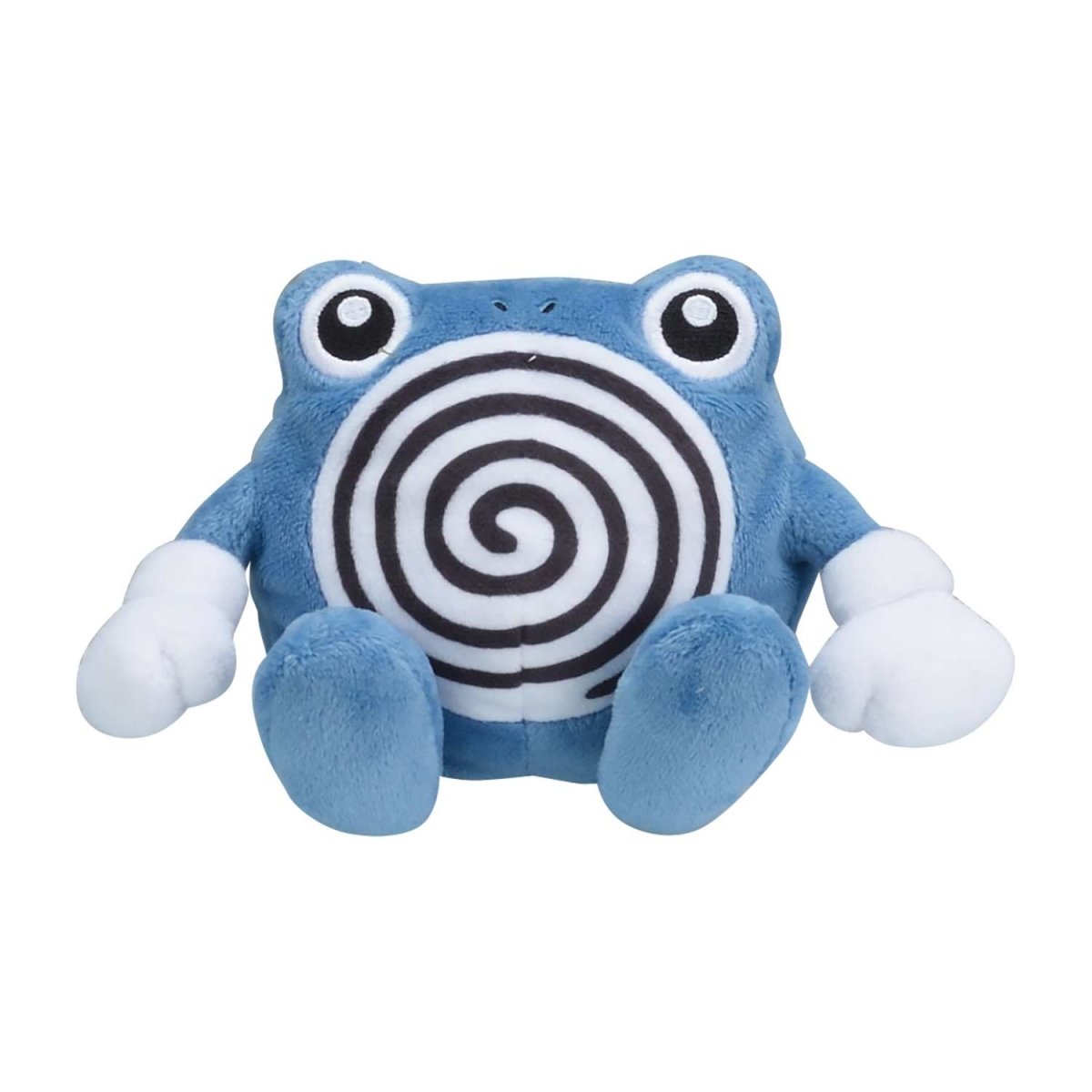 Pokemon Center Poliwhirl 5 Inch Sitting Cuties Plush