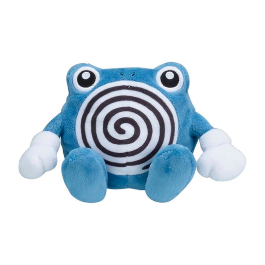 Pokemon Center Poliwhirl 5 Inch Sitting Cuties Plush